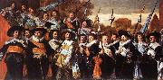HALS, Frans Officers and Sergeants of the St George Civic Guard Company Germany oil painting artist